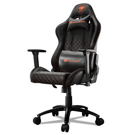 Gaming Chair Cougar ARMOR PRO Black, User max load up to 120kg / height 155-190cm