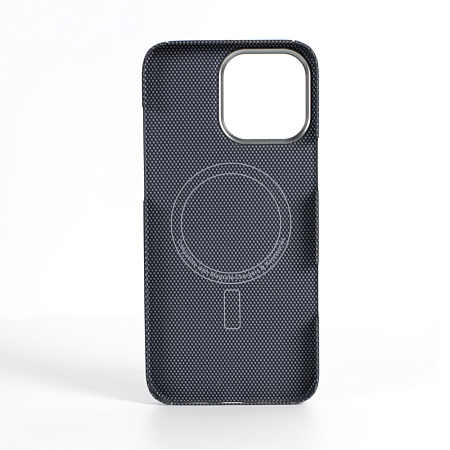 VANTA Case Carbon Ring Plain 600D Magsafe  for  iPhone 16 Pro, Plain White