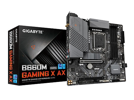 Материнская плата Gigabyte B650M GAMING X AX, AM5, AMD B650, Micro-ATX