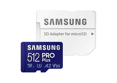 Карта памяти Samsung PRO Plus MicroSD, 512Гб (MB-MD512KA/APC)
