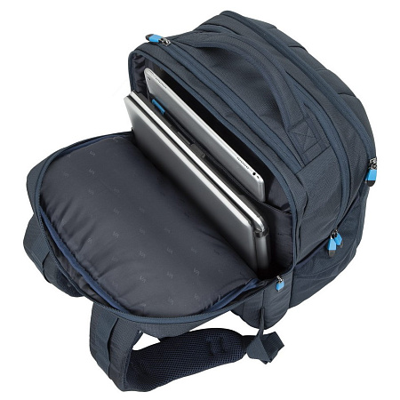Backpack Rivacase 7861, for Laptop 17,3'' & City Bags, Dark Blue