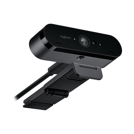 Camera Logitech Brio 4K Stream, FoV: 90°, 13MP, Zoom: 5x, Autofocus, Stereo mic, Shutter, HDR, 2.2m