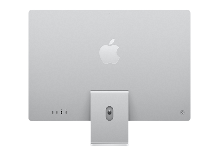 Моноблок Apple iMac A2438, 24", M1 with 8-core CPU and 8-core GPU, 8Гб/256Гб, macOS Big Sur, Серебристый