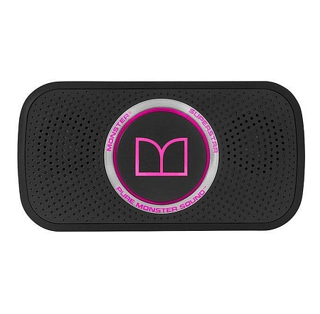 Monster Microphone + Wireless Speaker Superstar Pink