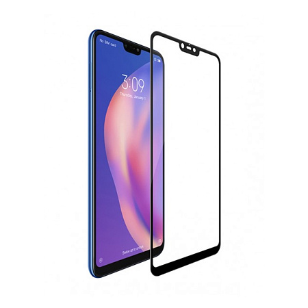 Helmet Diamond Glass 4D Xiaomi MI 8 Lite,Black