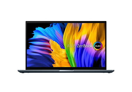Ноутбук 15,6" ASUS Zenbook Pro 15 OLED UM535QE, Pine Grey, AMD Ryzen 9 5900HX, 16Гб/1024Гб, Без ОС