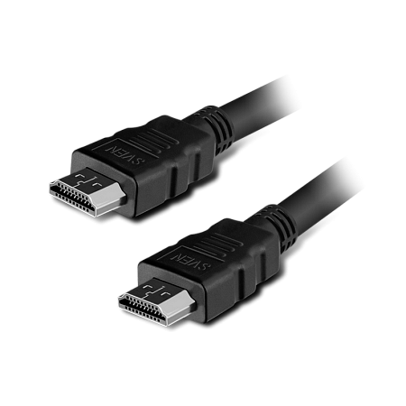 Cable HDMI to HDMI  1.8m  SVEN  male-male, Ethernet 19m-19m (V1.4), Black