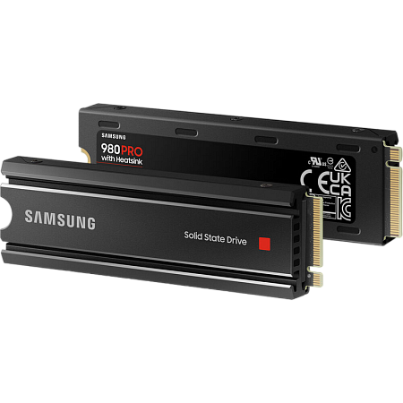 .M.2 NVMe SSD 2.0TB Samsung  980 PRO w/ Heatsink [PCIe 4.0 x4, R/W:7000/5100MB/s, PC&PS5® Compatible