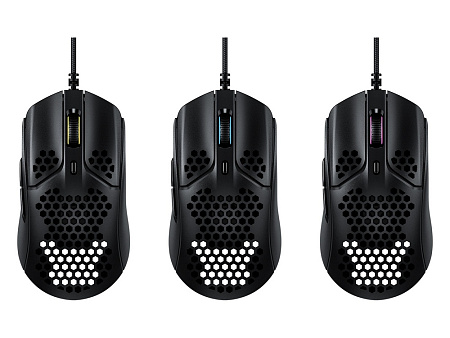 Gaming Mouse HyperX Pulsefire Haste, up to 16k dpi, 6 buttons, 450IPS, 40G, 59g, Ambidextrous, Onboa