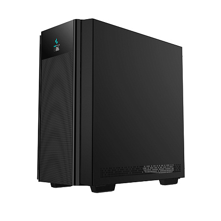 Case ATX Deepcool CH510 Mesh Digital, w/o PSU, 1x120mm, USB-C, USB 3.0, Tempered Glass, Digital disp