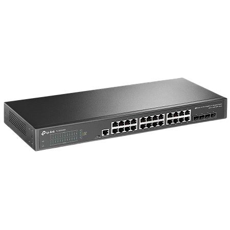 24-port 10/100/1000Mbps Switch TP-LINK "SG3428X",4x 10G SFP+ Slots