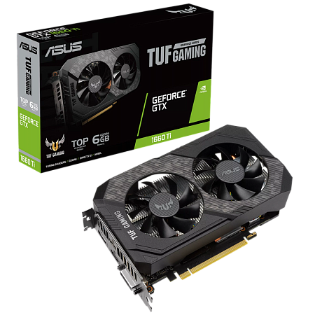 VGA ASUS GTX1660Ti 6GB GDDR6 TUF Gaming EVO OC (TUF-GTX1660TI-O6G-EVO-GAMING) VGA ASUS GTX1660Ti 6GB GDDR6 TUF Gaming EVO OC (TUF-GTX1660TI-O6G-EVO-GAMING)