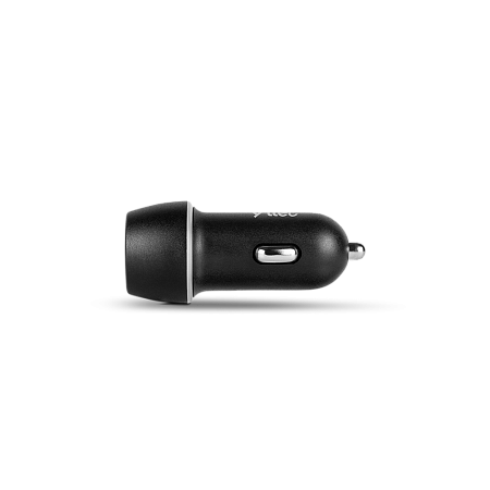 ttec Car Charger USB-A 2.1A with Type-C Cable, Black