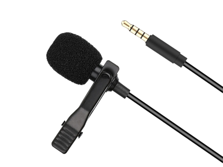 XO wired microphone MKF01, 3.5mm black