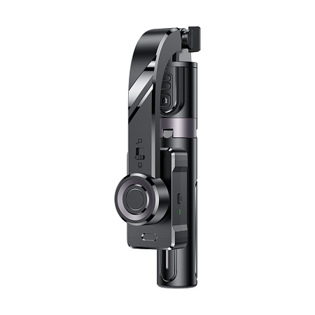 Yesido Bluetooth 5.0 Selfie Stick+ Gimbal 360°,Tripod Foldable Stabilizer 400mAh 70cm (SF28), Black