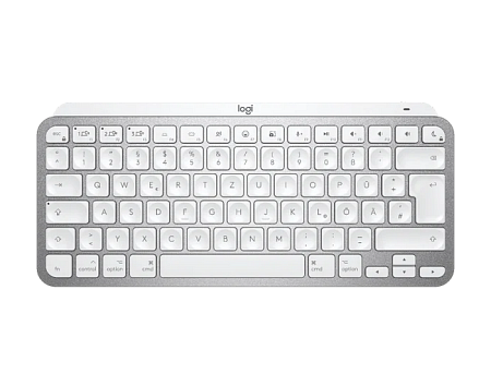 Wireless Keyboard Logitech MX Keys Mini For Mac, Compact, Premium typing, F-keys, Spherical keys, Ba