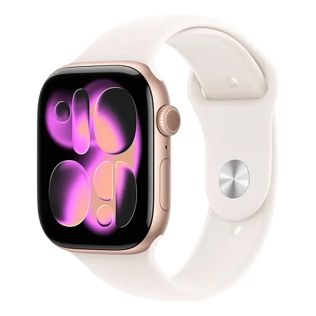 Умные часы Apple Watch Series 11, 46мм, Light Blush, iphone, xiaomi, samsung, oppo, чехол, стекло