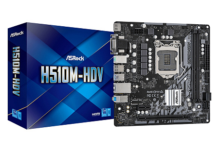 MB S1200 ASRock H510M-HDV mATX MB S1200 ASRock H510M-HDV mATX