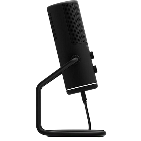 Microphones NZXT Capsule Mini, Cardioid, 24-bit/48kHz, 100Hz-10kHz, 110dB, USB-C, Black
