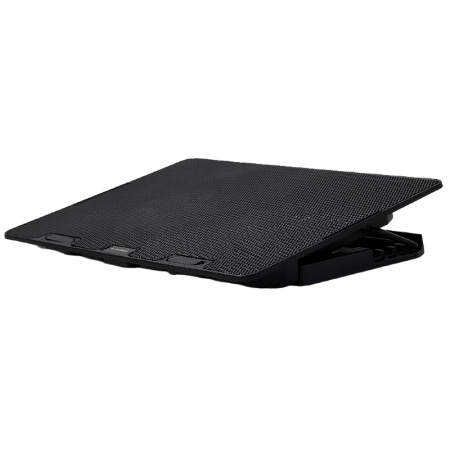 Notebook Cooling Pad Gembird NBS-2F15-02, up to 15.6'', 2x125mm fan, Adjustable angle, LED light