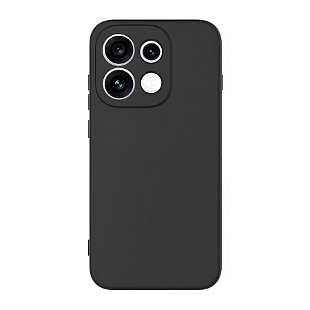 WOO Case Liquid Silicone Oppo Reno 16, Black