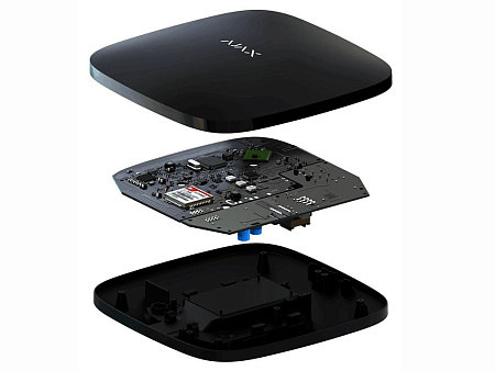 Ajax Wireless Security Hub Plus, Black, 3G, Ethernet, Wi-Fi, Video streaming