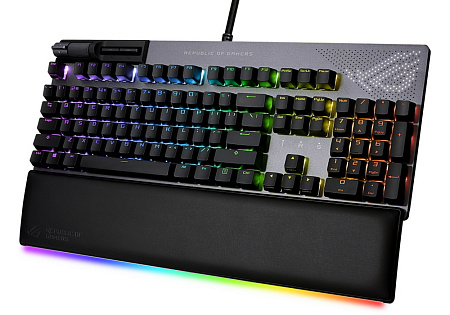 Gaming Keyboard Asus ROG Strix Flare II Animate, Mechanical, NX Red SW, PBT, AniMe Matrix LED displa