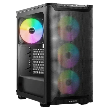 Компьютерный корпус be quiet! Pure Base 501 LX, Midi-Tower, Без блока питания, Чёрный