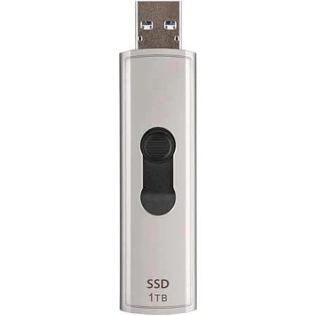 Внешний портативный SSD накопитель Transcend ESD320A, 1 ТБ, Серый (TS1TESD320A)