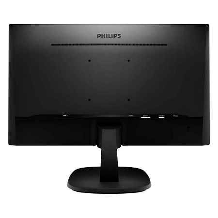 27" PHILIPS 273V7QDSB, Black, IPS, 1920x1080, 75Hz, 5ms, 250cd, 10M:1, D-Sub+DVI+HDMI+AudioOut