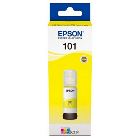 Ink  Epson C13T03V44A, 101 EcoTank Yellow bottle 70ml