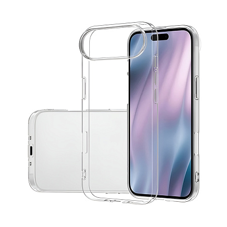 WOO Case Soft TPU iPhone 17 Air, Clear