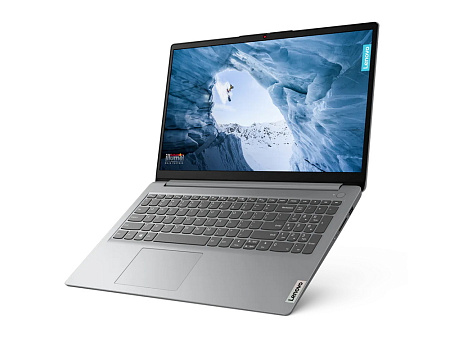 Ноутбук 15,6" Lenovo IdeaPad 1 15IJL7, Cloud Grey, Intel Celeron N4500, 8Гб/256Гб, Без ОС