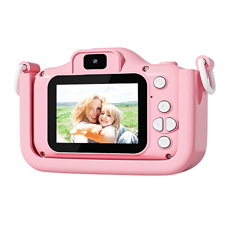 Digital Kids Camera Unicorn with microSD, Pink