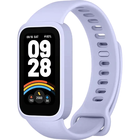 Спортивные/Тренировочные часы Xiaomi Smart Band 9 Active, Фиолетовый, iphone, xiaomi, samsung, oppo, чехол, стекло