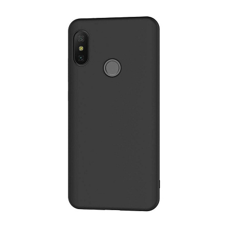 Helmet Case Liquid Silicon Xiaomi Mi A2 Lite, Black Helmet Case Liquid Silicon Xiaomi Mi A2 Lite, Black