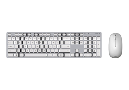 Клавиатура и мышь ASUS W5000, Беспроводное, Белый