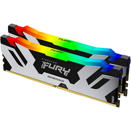 .64GB DDR5-6000MHz  Kingston FURY Renegade RGB (Kit of 2x32GB) (KF560C32RSAK2-64), CL32-38, 1.35V