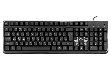 Gaming Keyboard SVEN KB-G8000, Fn keys, Backlight, WinLock, 1.8m, USB, EN/RU, Black