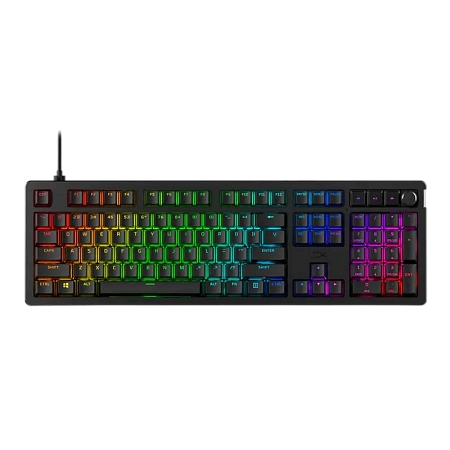 Клавиатура HyperX Alloy Rise, Проводное, Чёрный