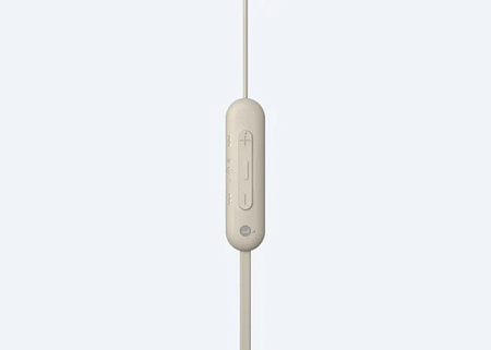 Bluetooth Earphones SONY WI-C100, Beige Bluetooth Earphones SONY WI-C100, Beige