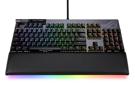Gaming Keyboard Asus ROG Strix Flare II Animate, Mechanical, NX Red SW, PBT, AniMe Matrix LED displa