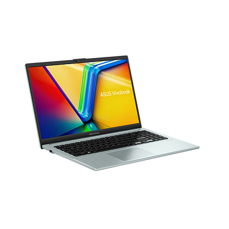 Ноутбук 15,6" ASUS Vivobook Go 15 E1504FA, Green Grey, AMD Ryzen 3 7320U, 8Гб/512Гб, Без ОС