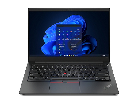 Ноутбук для бизнеса 14" Lenovo ThinkPad E14 Gen 4, Чёрный, Intel Core i5-1235U, 16Гб/512Гб, Без ОС