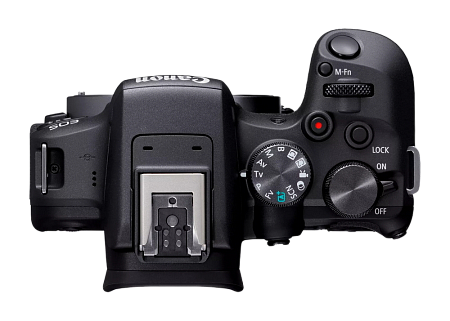 Беззеркальный фотоаппарат Canon EOS R10 + RF-S 18-45 IS STM & Adapter, Чёрный