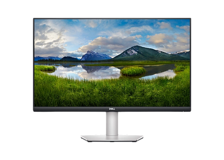27" DELL S2721QSA, Silver, IPS, 3840x2160, 60Hz, 4ms, 350cd, DCR1000:1, HDMI+DP