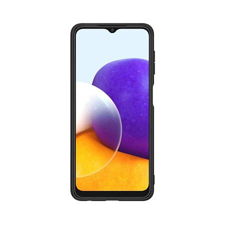 Helmet Case TPU Nylon Samsung Galaxy A21S, Black