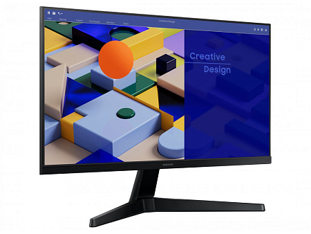 23.8" SAMSUNG S24C310EA, Black, IPS, 1920x1080, 75Hz, FreeSync, 5ms, 250cd, MegaDCR, D-Sub+HDMI