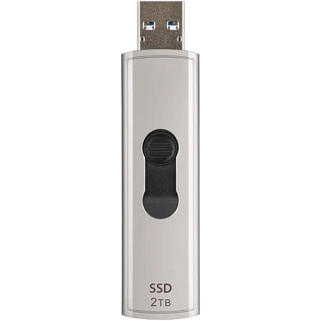 Внешний портативный SSD накопитель Transcend ESD320A, 2 ТБ, Серый (TS2TESD320A)