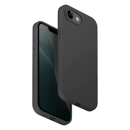 Uniq Case for iPhone 16E/iPhone 17E Hybrid Magclik Charging Lino, Grey Uniq Case for iPhone 16E/iPhone 17E Hybrid Magclik Charging Lino, Grey